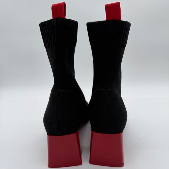 Vivaia Regina Pro Arch Relief Water RPT Comfort Red Heeled Boots Black 9-9.5 - Picture 7 of 11